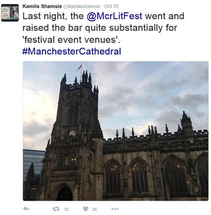 tweets about the festival event
