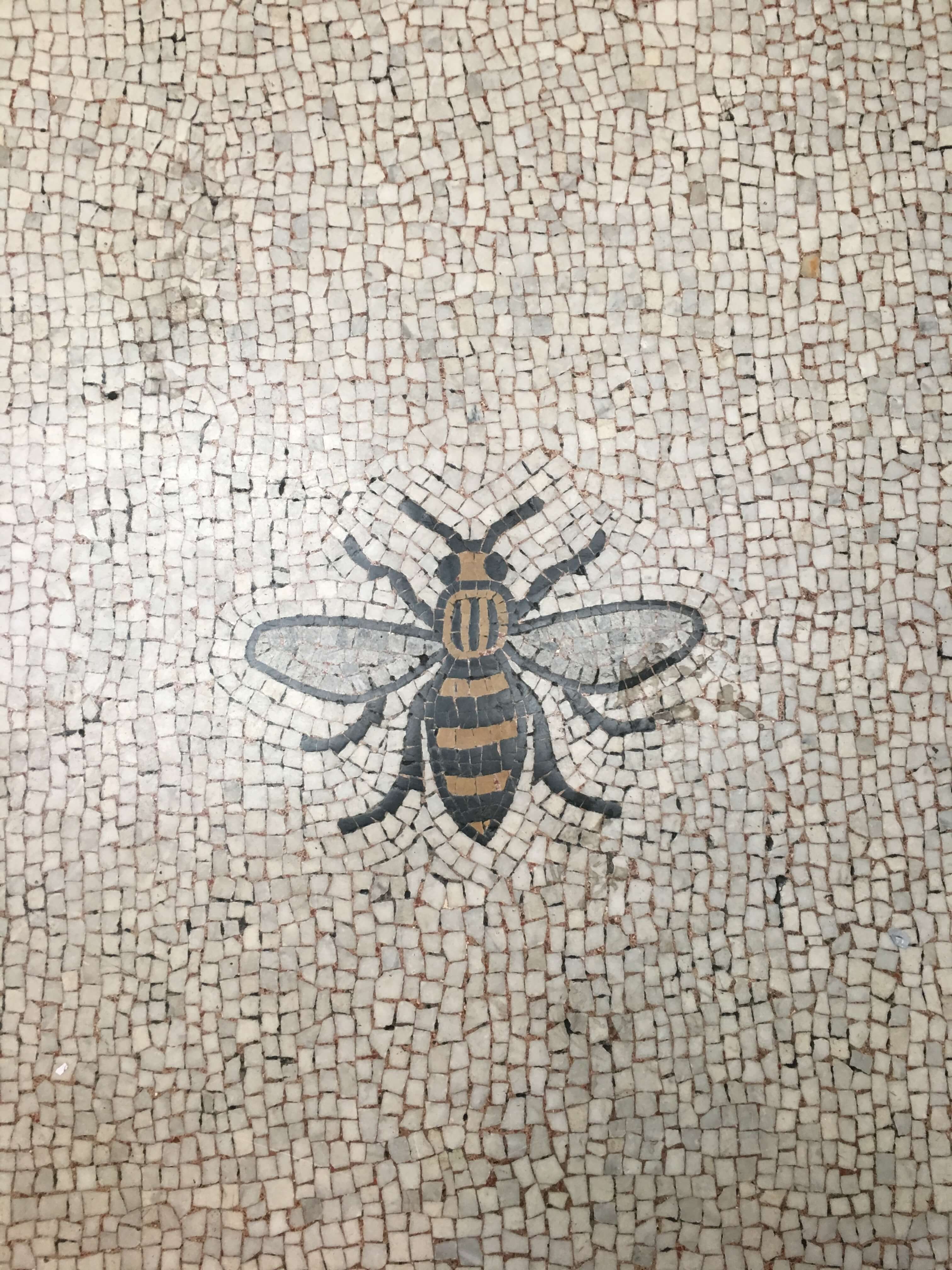 Bee mosaic