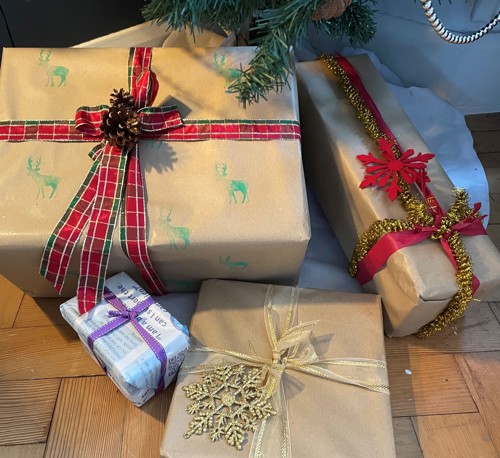 Helen's Sustainable Christmas Gift Wrapping